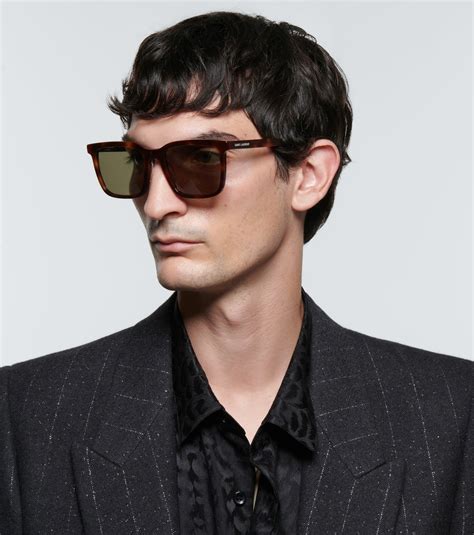 ysl sl 500|Saint Laurent SL 500 Sunglasses Black .